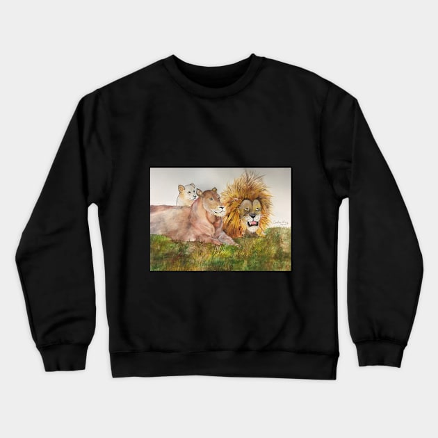 Tigers Crewneck Sweatshirt by Cwang